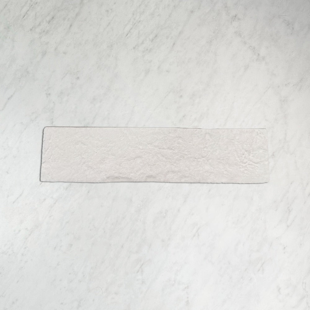New York Brick Look Tile in White, Matt finish