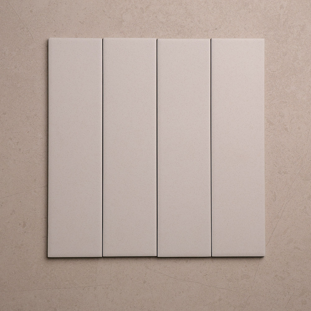 Tapp Spanish Subway Tile - 60x246 mm in White, Matt finish