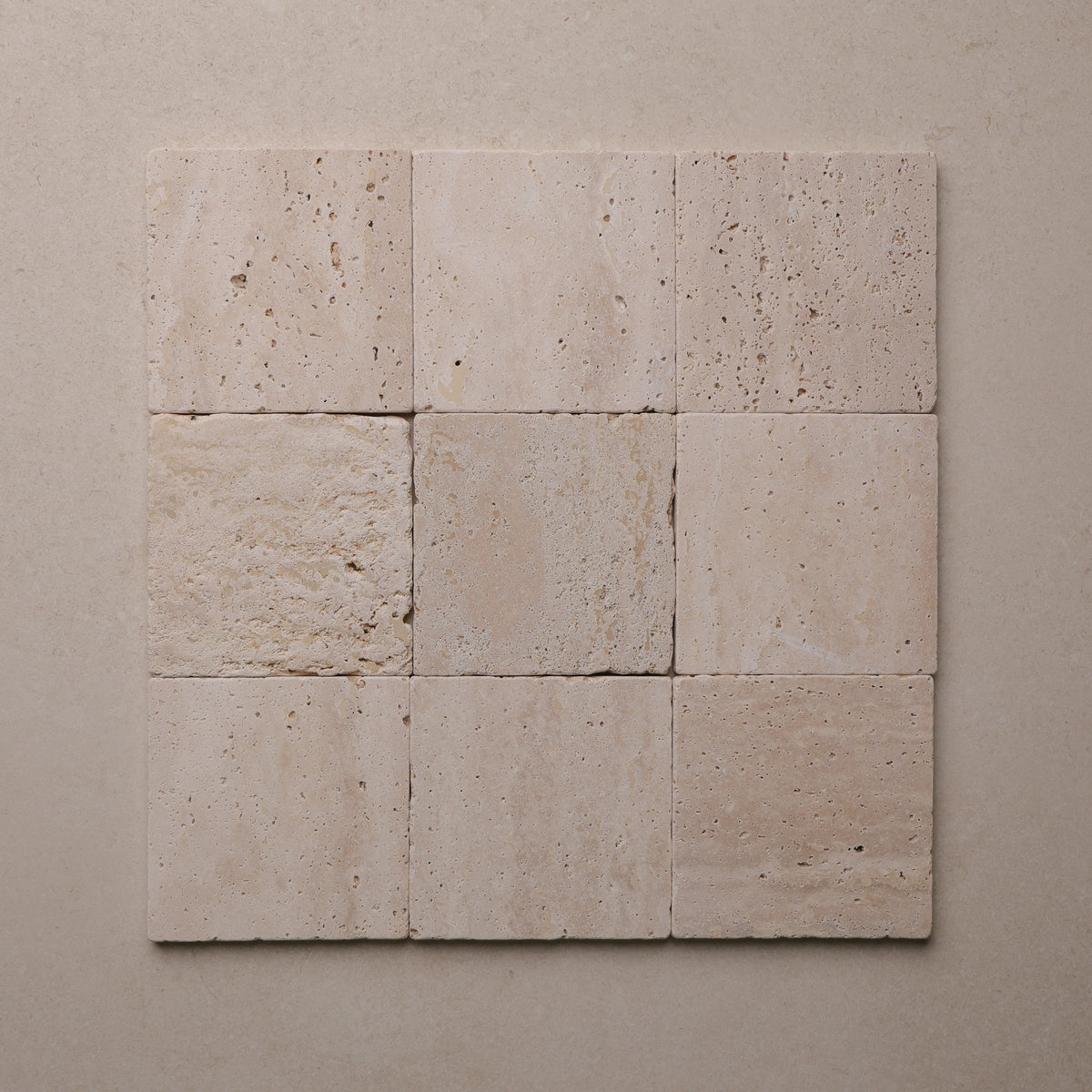 Travertine Square Tile & Mosaic | Tumbled Natural Stone