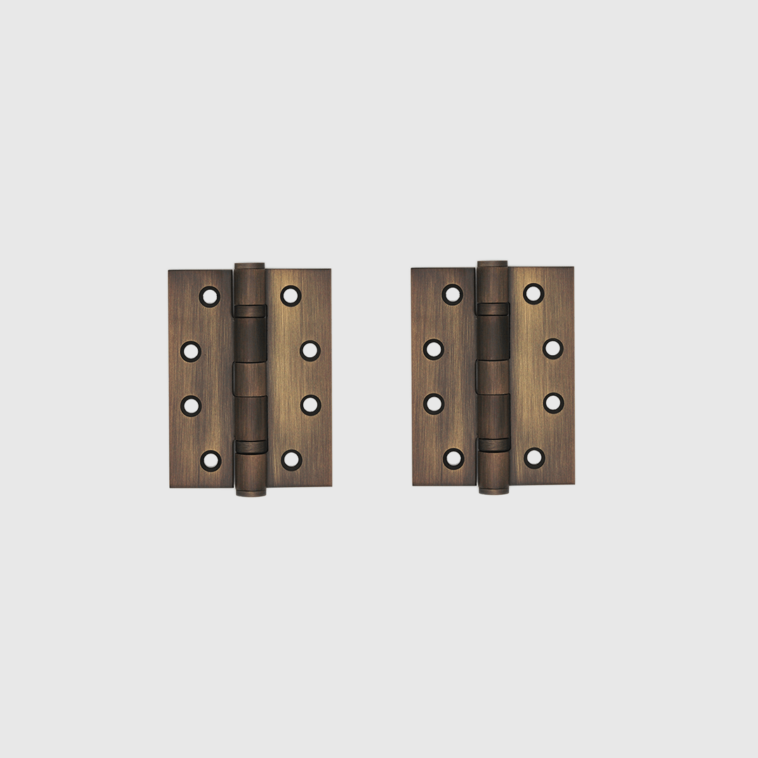 Passage Linear Door Handle Package in Aged Bronze | Zephra