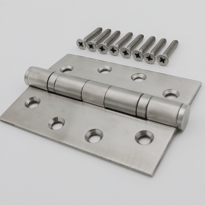 Door Hinge in Brushed Nickel | Zephra #Finish_Brushed Nickel