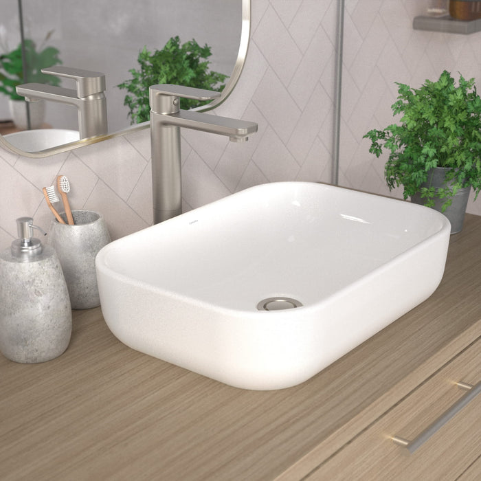Urbane II Tower Basin Mixer in Brushed Nickel | Caroma #Colour_Brushed Nickel