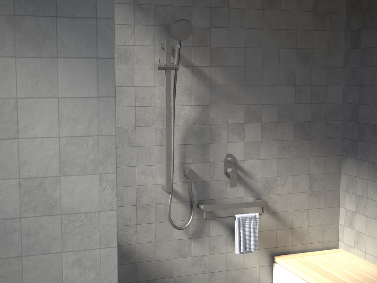 Urbane II Universal Rail Shower in Chrome | Caroma