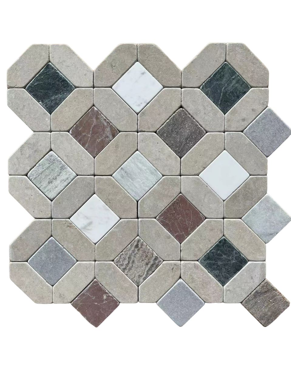 Casablanca Tumbled Stone Mosaic