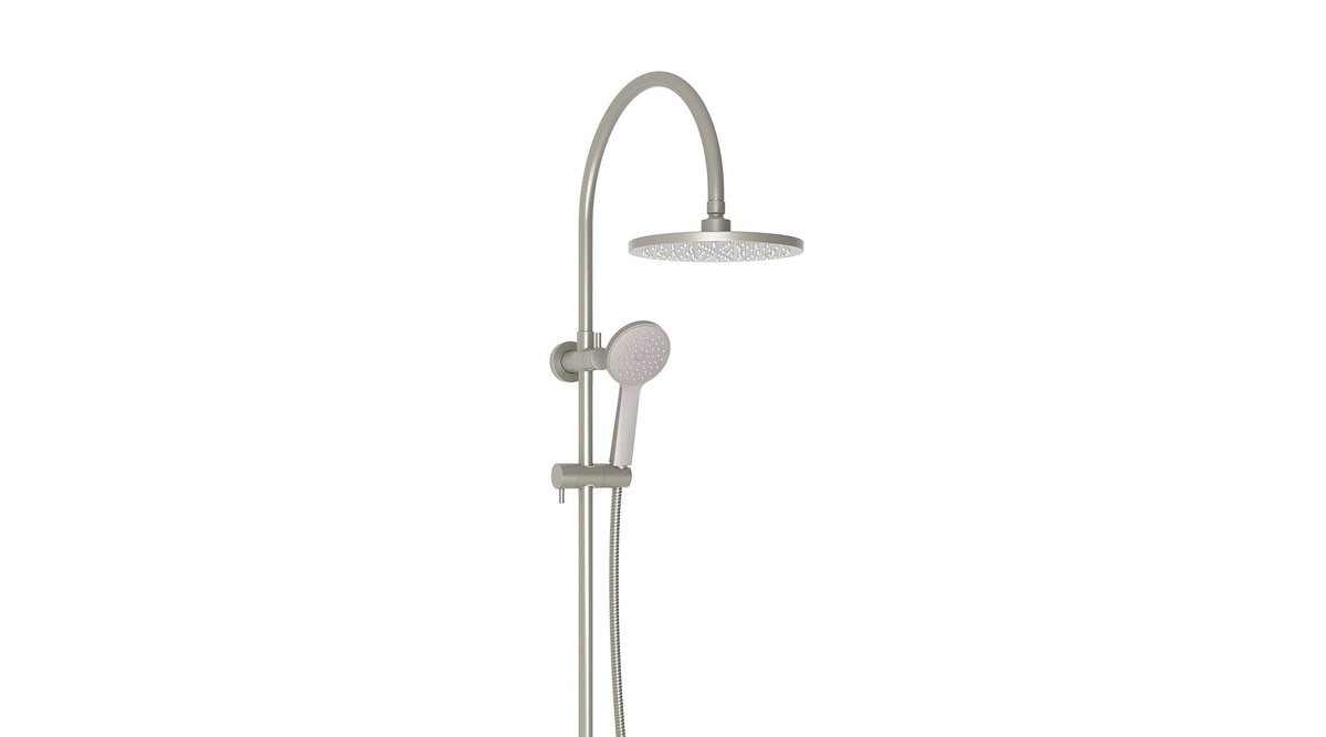 Brushed Nickel - Soul Classic Gooseneck Shower Set