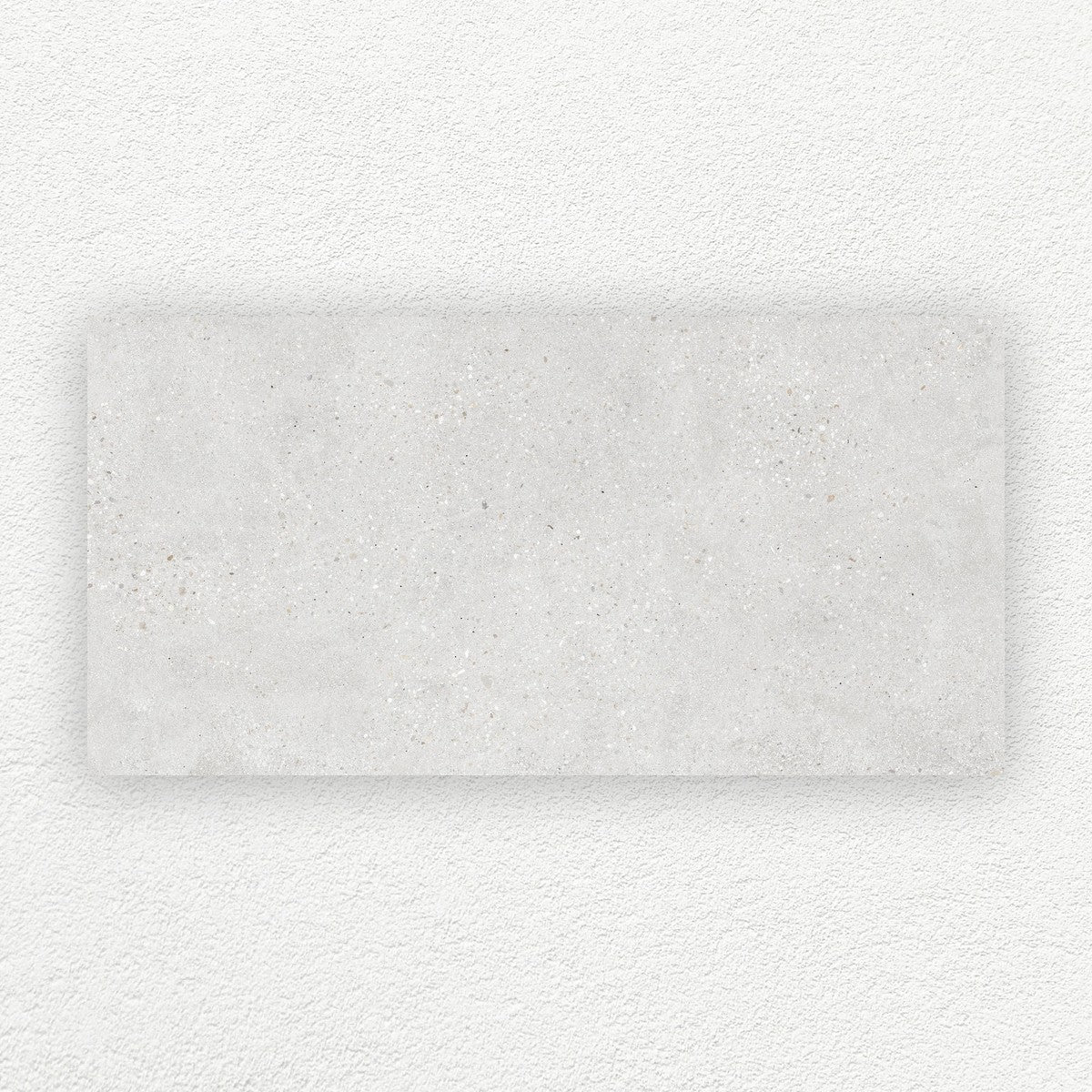 Concrete Rock White porcelain tile