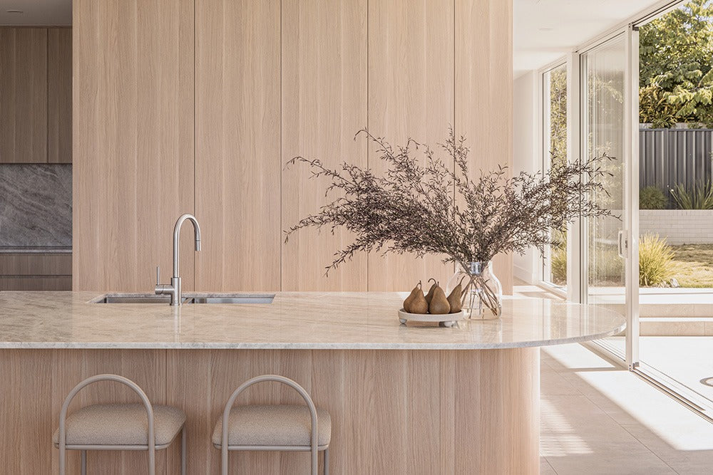 ABI Interiors tapware in the Bairnsdale House bathroom
