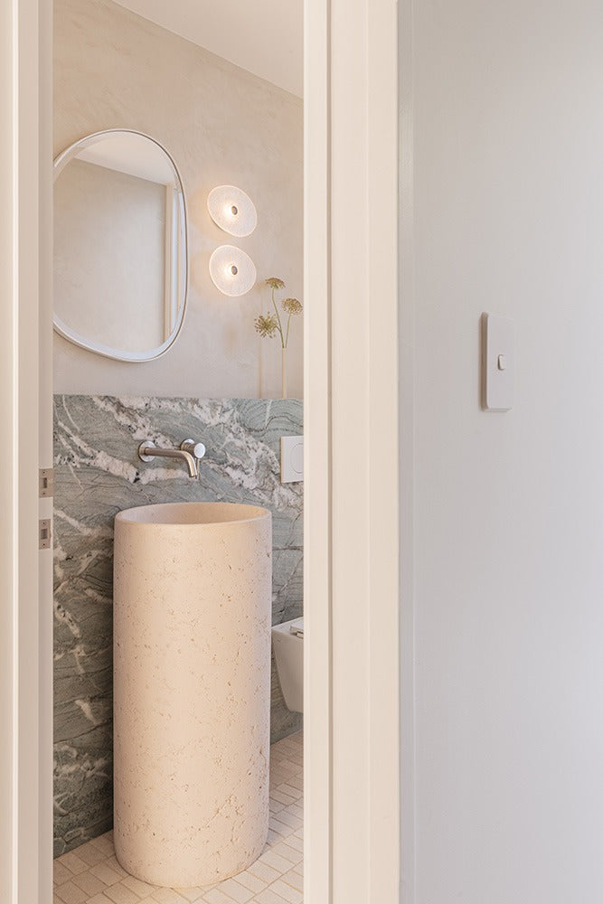 ABI Interiors bathroom detail in the Bairnsdale House project