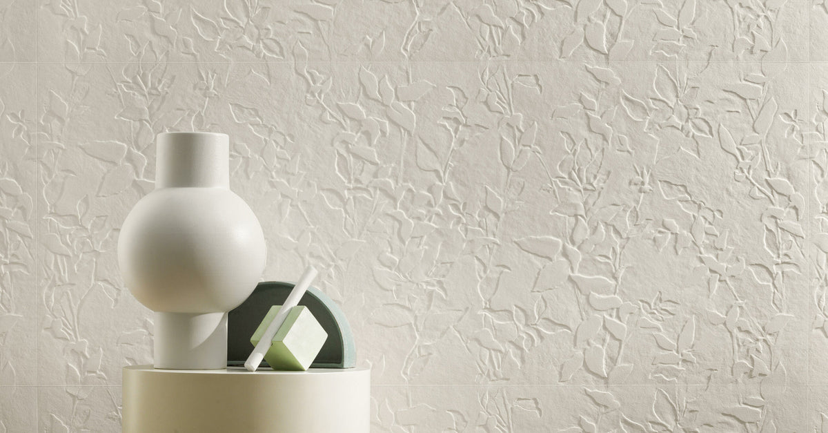 Atlas Concorde 3D Wall Plaster Jasmine porcelain tile