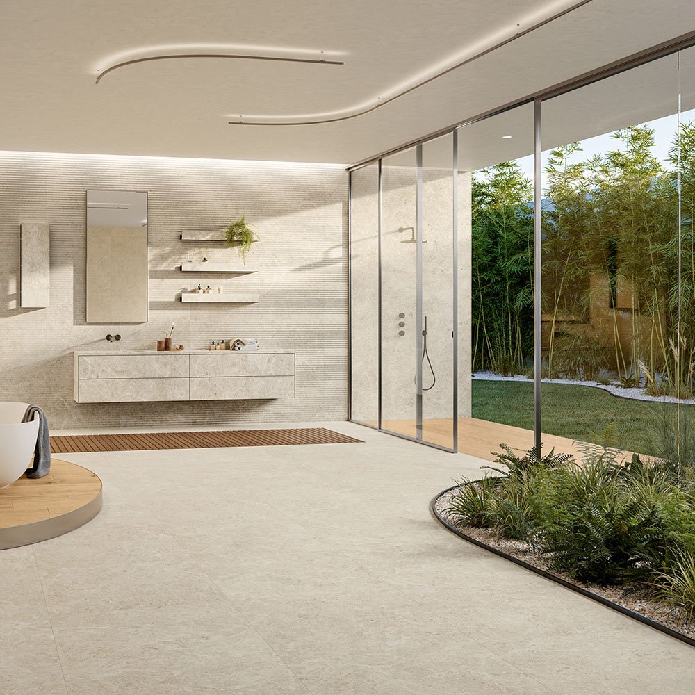 Atlas Concorde Nyra Hay stone-effect porcelain tile