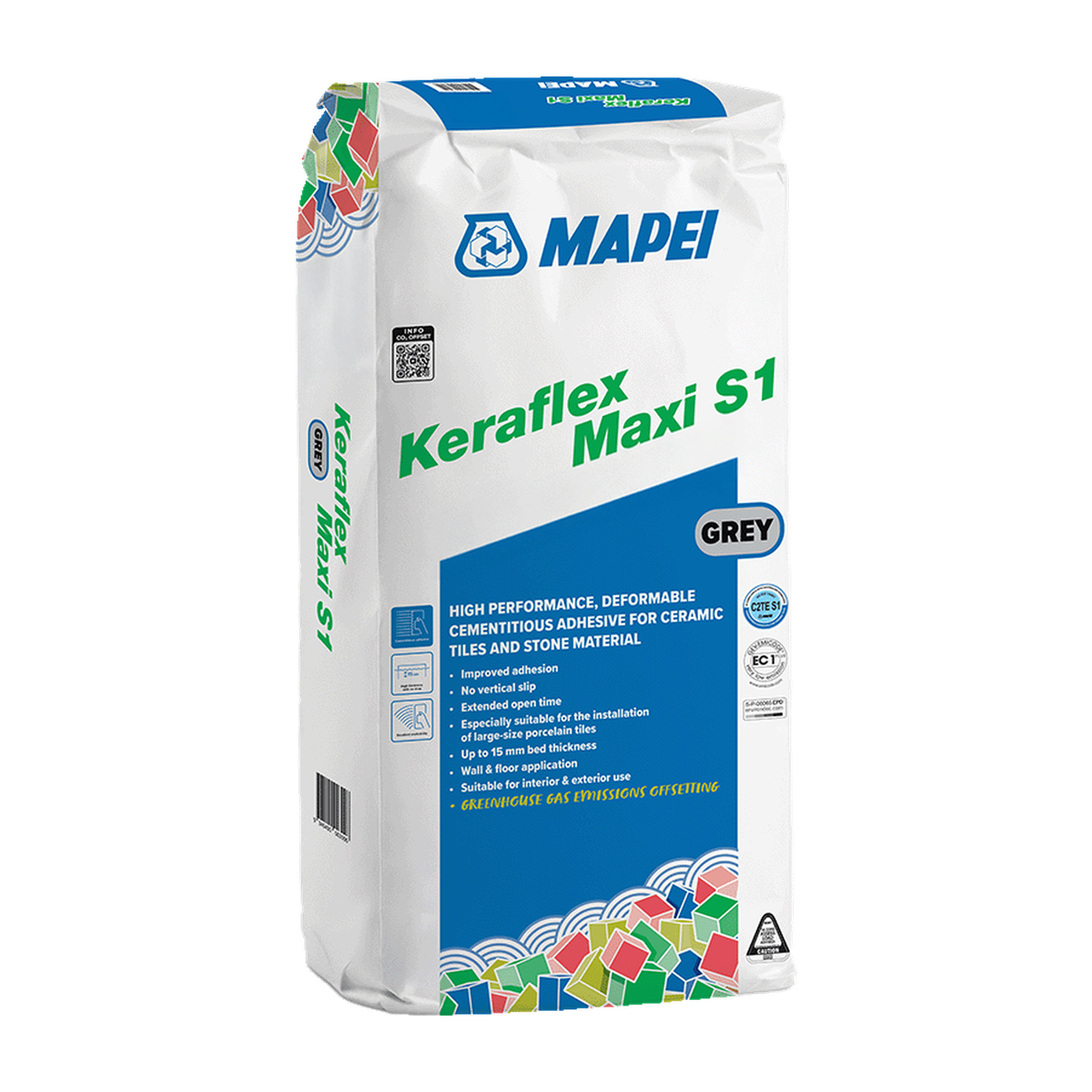 Mapei Keraflex Maxi S1 Tile Adhesive 20kg | Mapei