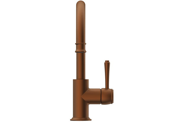 Eternal Gooseneck Basin Mixer in Brushed Copper | ADP #Colour_Brushed Copper