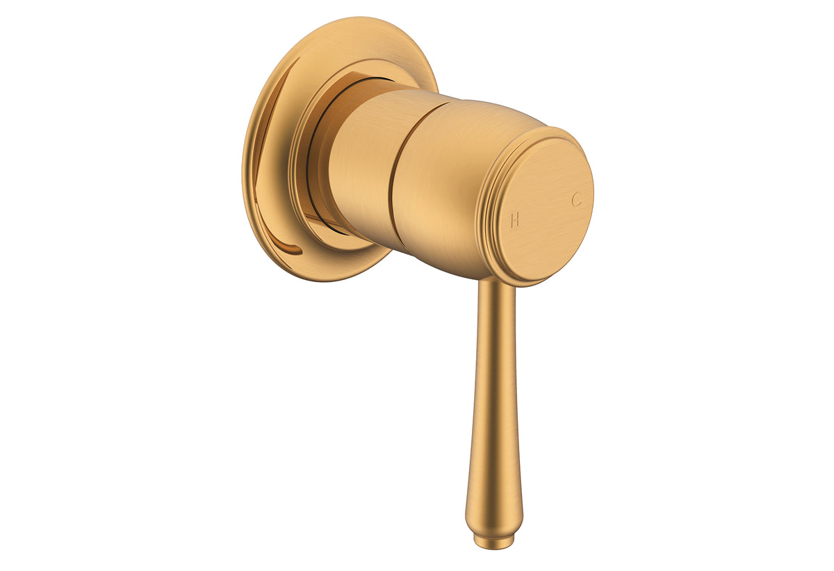 Brushed Brass - Eternal Wall Mixer