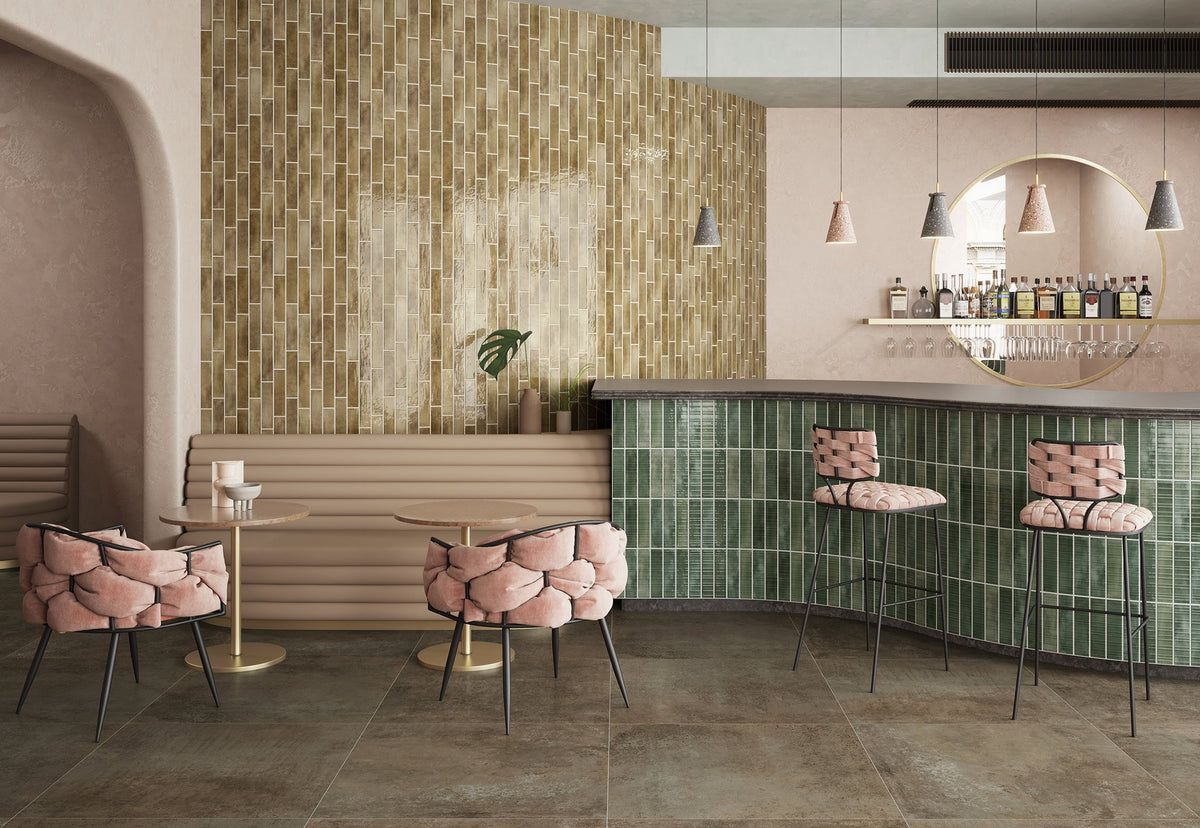 Imagine Handmade Look Spanish Porcelain Subway Tile 60x250