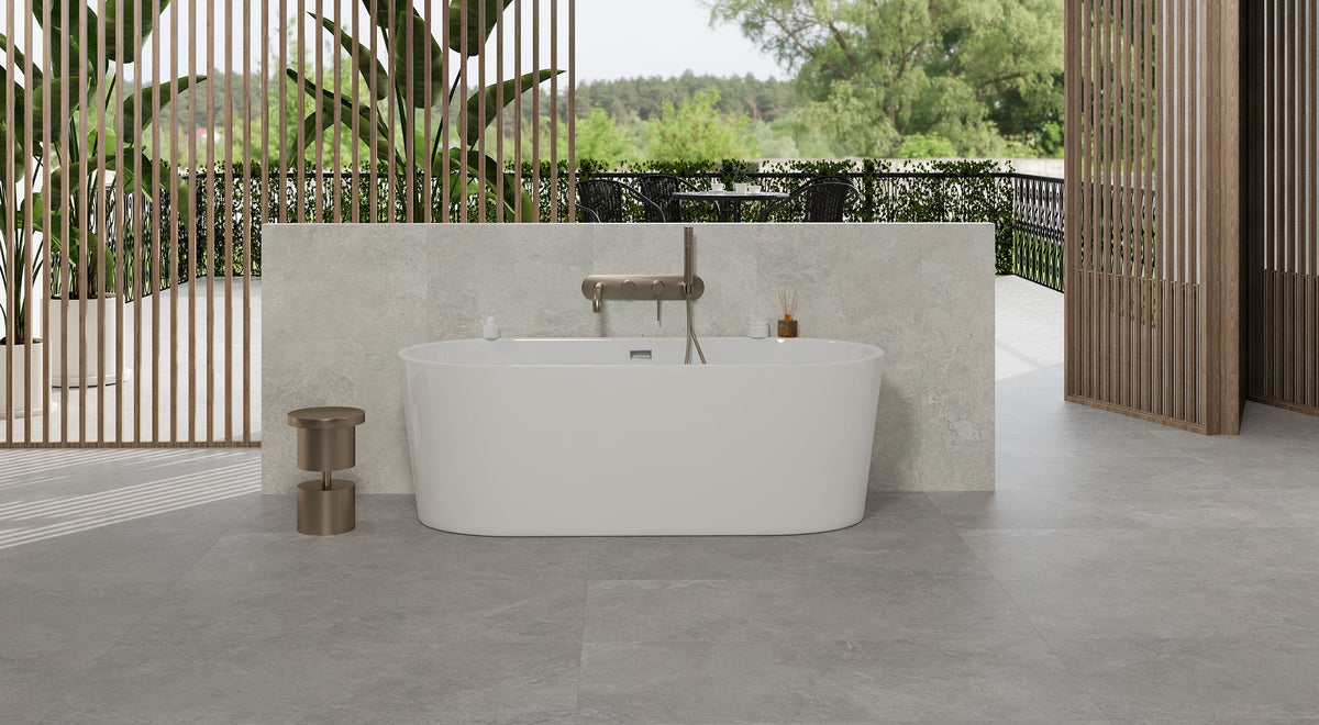 Arctic Tundra Stone Look Porcelain Floor & Wall Tile