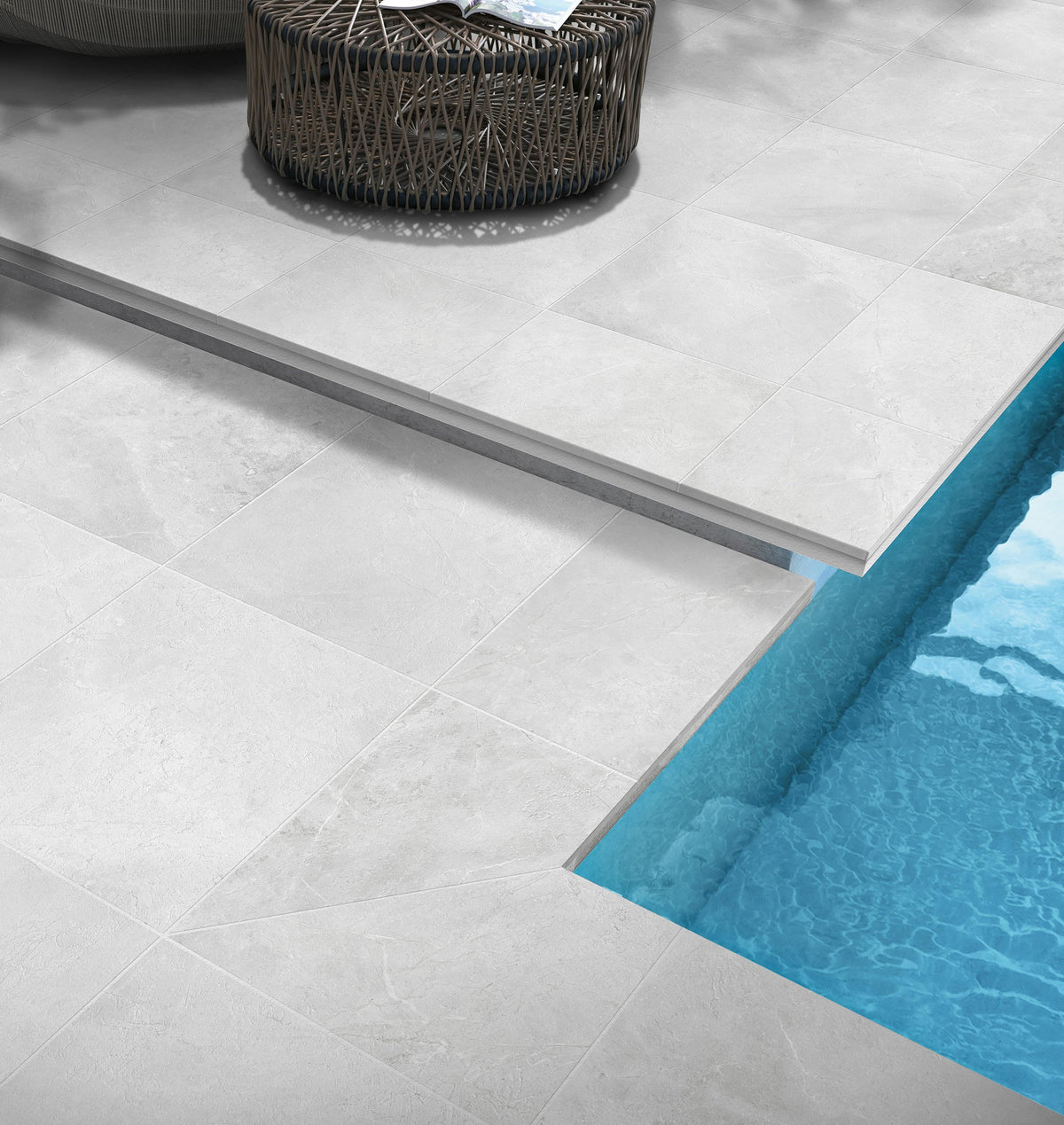 Chiswick Stone Look Porcelain Pool Coping 400x600x20