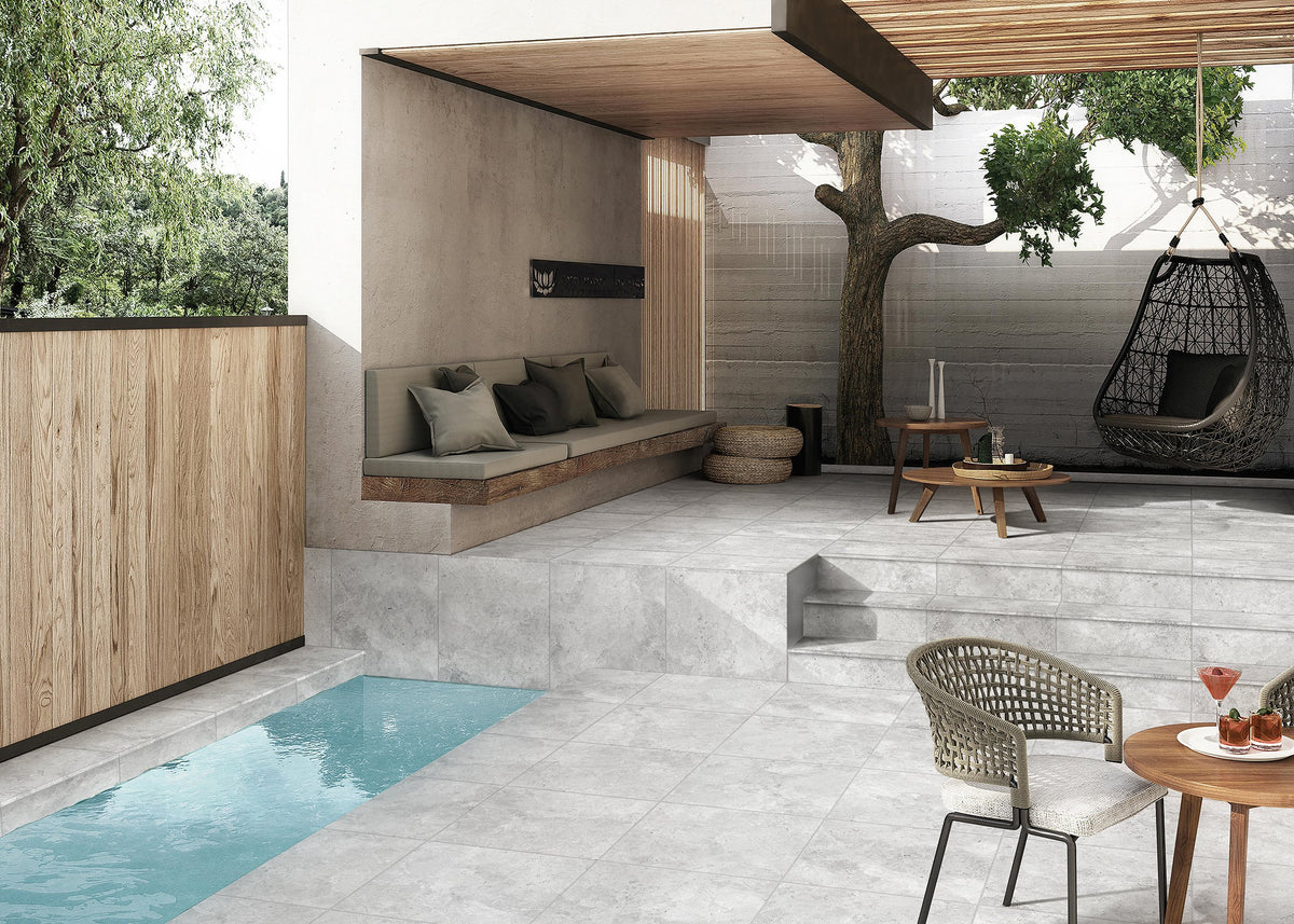 Karst-Stone Porcelain Pool Coping 400x600x20