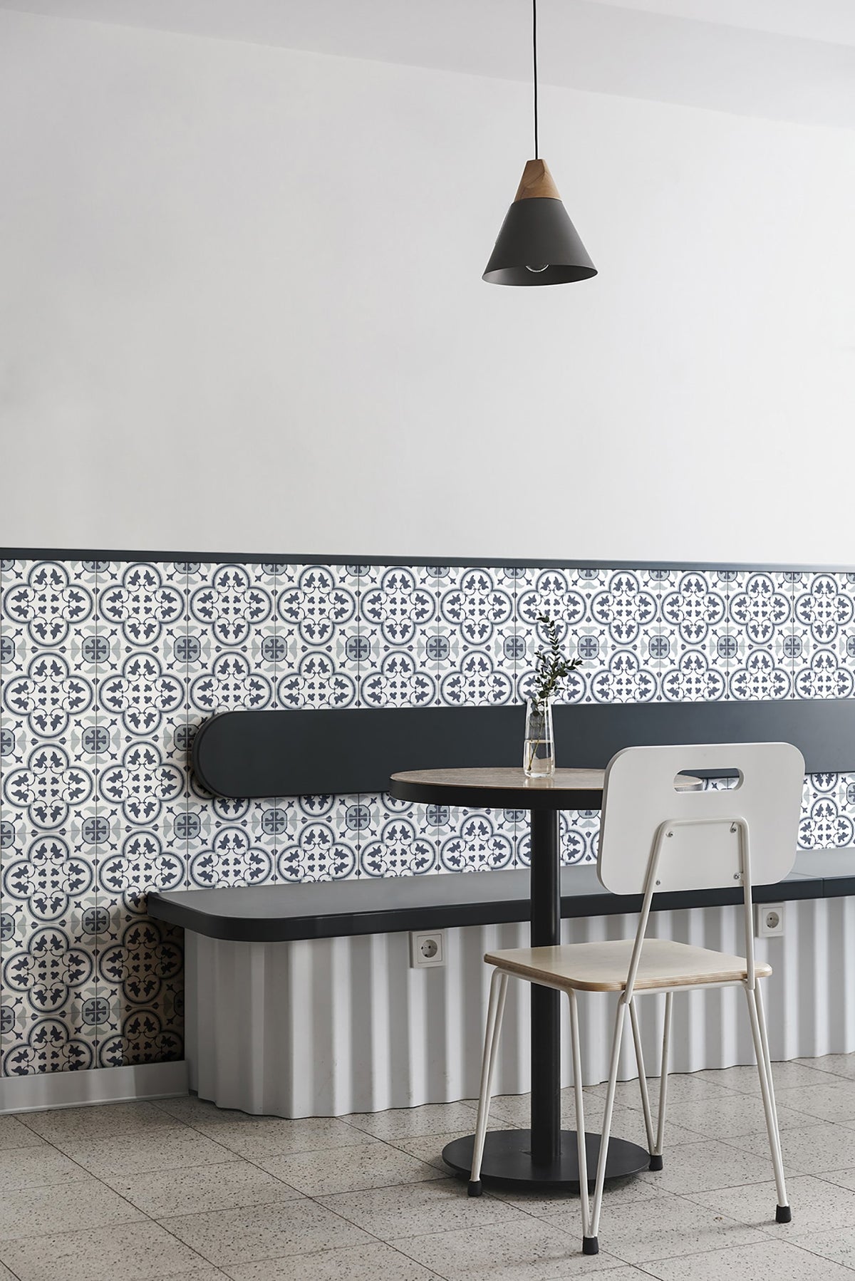 Salisbury Patterned Encaustic Look Porcelain Tile 200x200