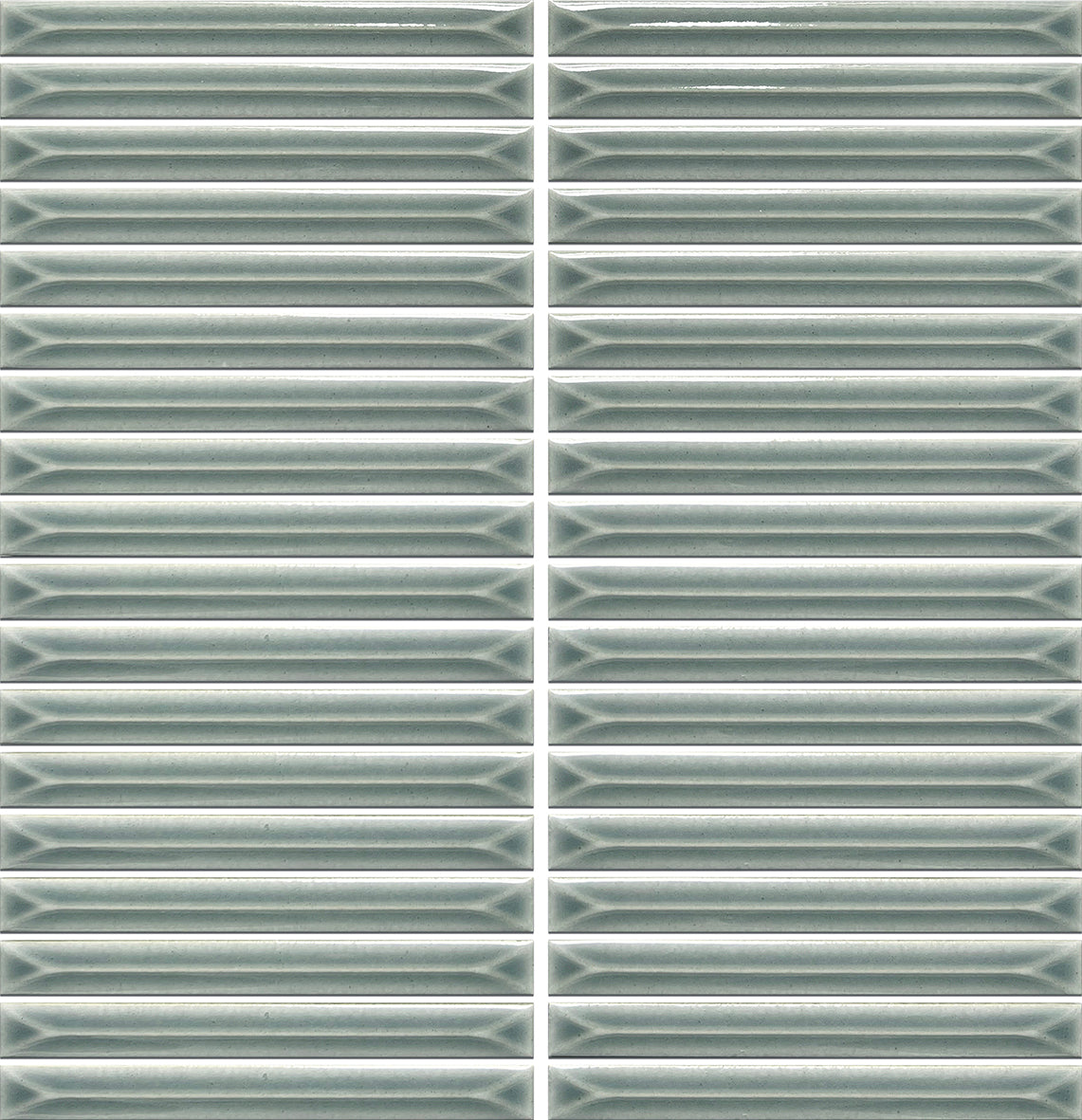 Ukibori Gloss Porcelain Finger Mosaic 15x145