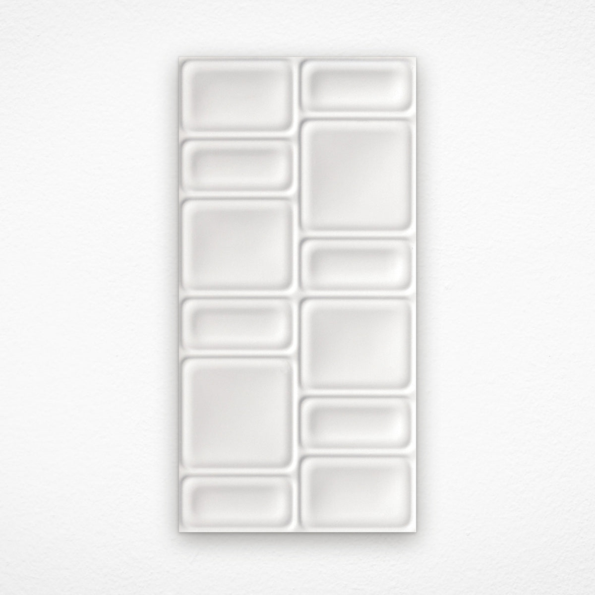 Winter Structured Gloss White Wall Tile 300x600