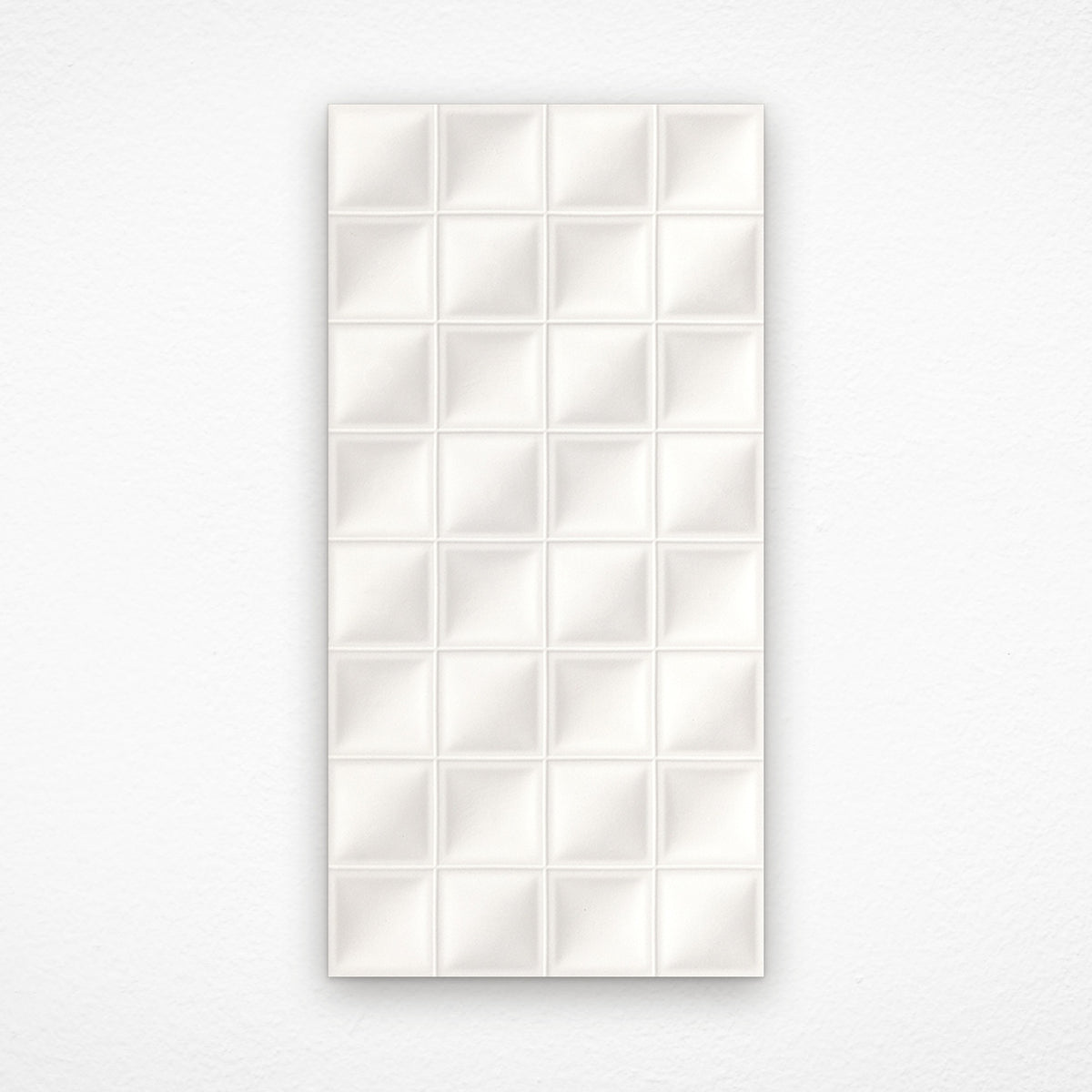 Winter Structured Gloss White Wall Tile 300x600