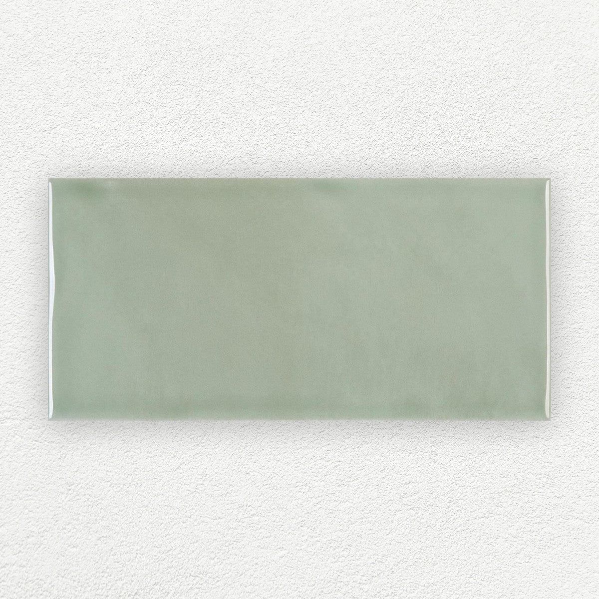 Gouache Ciel gloss ceramic wall tile 75 x 155 mm