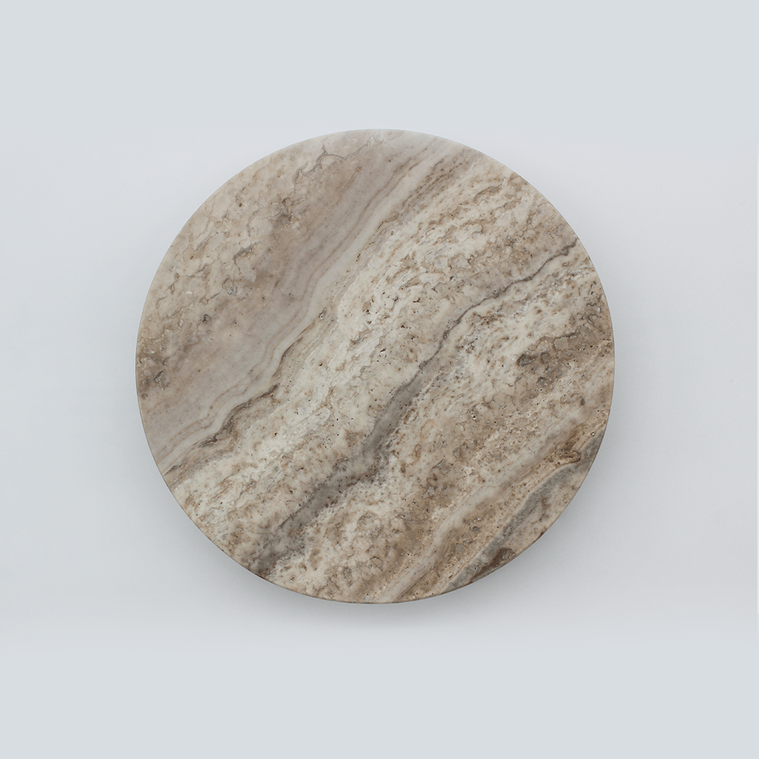 Lock & Entry Door Package in Silver Travertine | Zephra
