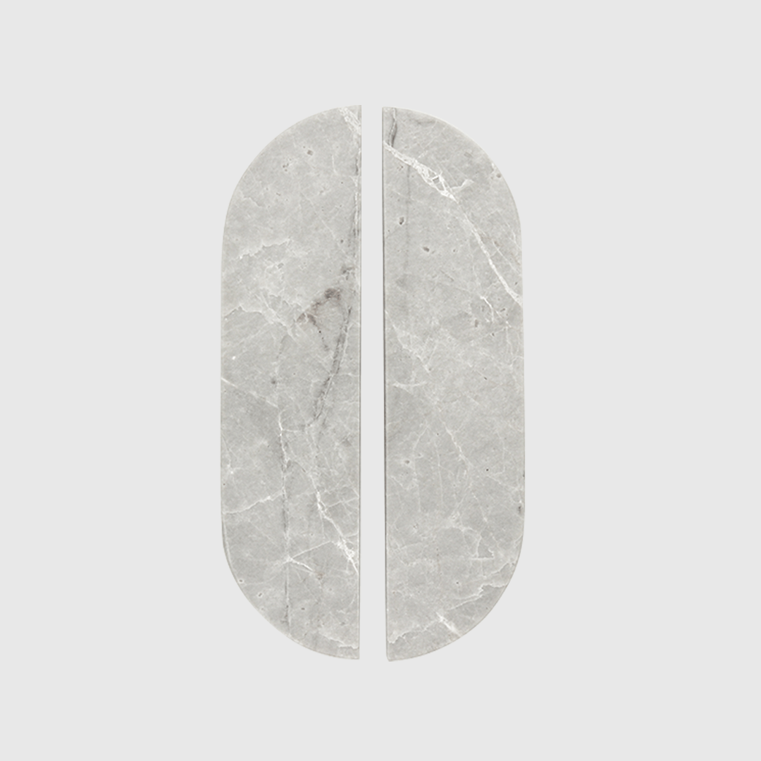 Hermes Grey Marble - Stone Cabinet Pull