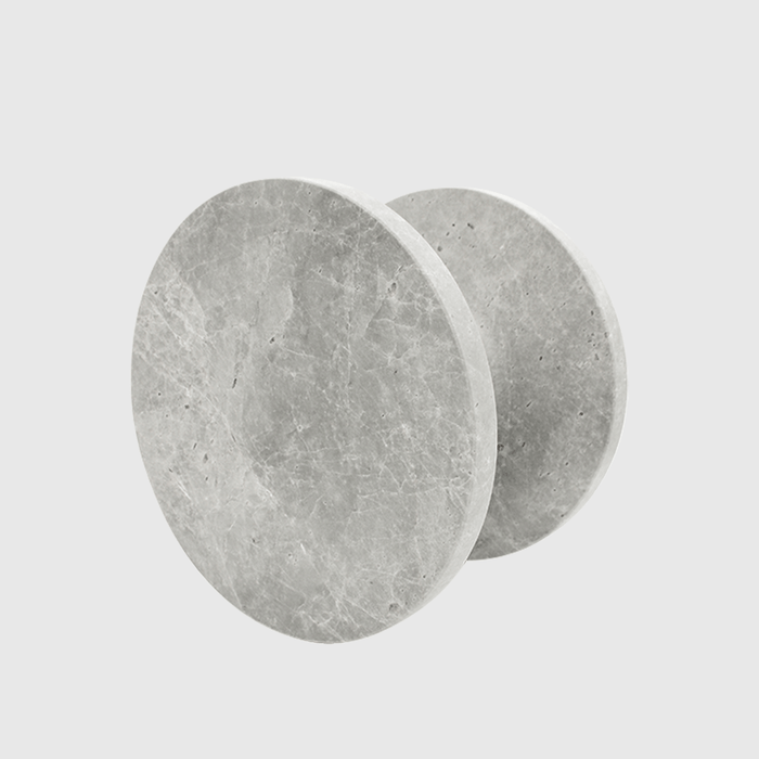 Lock & Entry Door Package in Hermes Grey Marble | Zephra #Stone_Hermes Grey Marble
