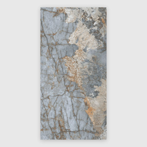 Meteorite Marble Look Porcelain Tile | Italian Stone Effect Tile