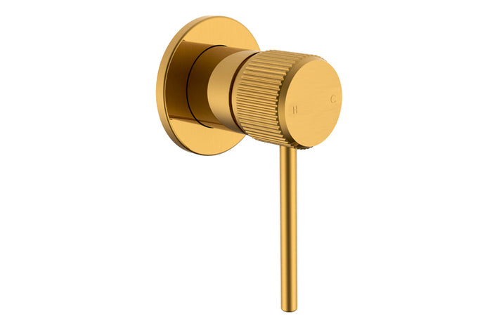 Soul Groove Wall Mixer in Brushed Brass | ADP #Colour_Brushed Brass