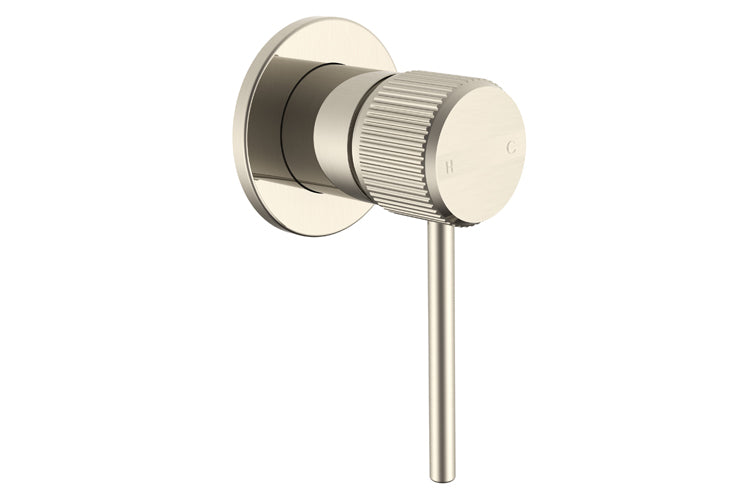 Brushed Nickel - Soul Groove Wall Mixer