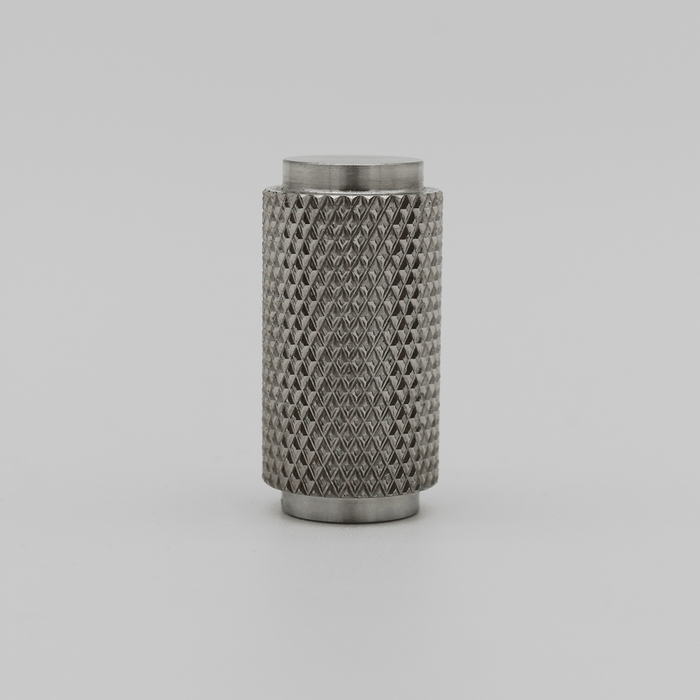 Knurled Cabinet Knob in Brushed Nickel | Zephra #Finish_Brushed Nickel