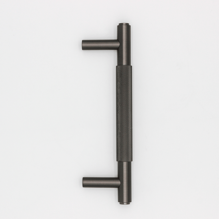 Knurled Cabinet Handle in Gunmetal | Zephra #Finish_Gunmetal