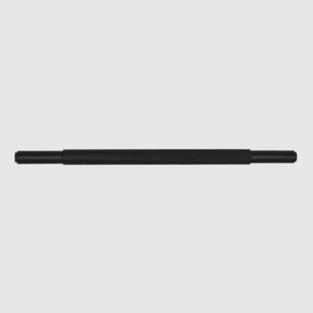 Knurled Cabinet Handle in Matte Black | Zephra