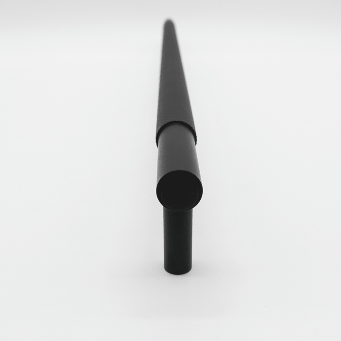 Knurled Cabinet Pull in Matte Black | Zephra #Finish_Matte Black