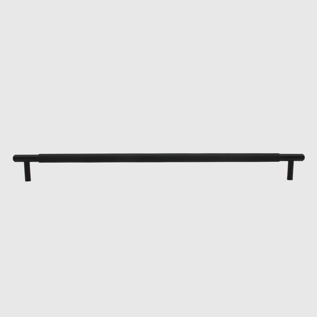 Matte Black - Knurled Cabinet Pull