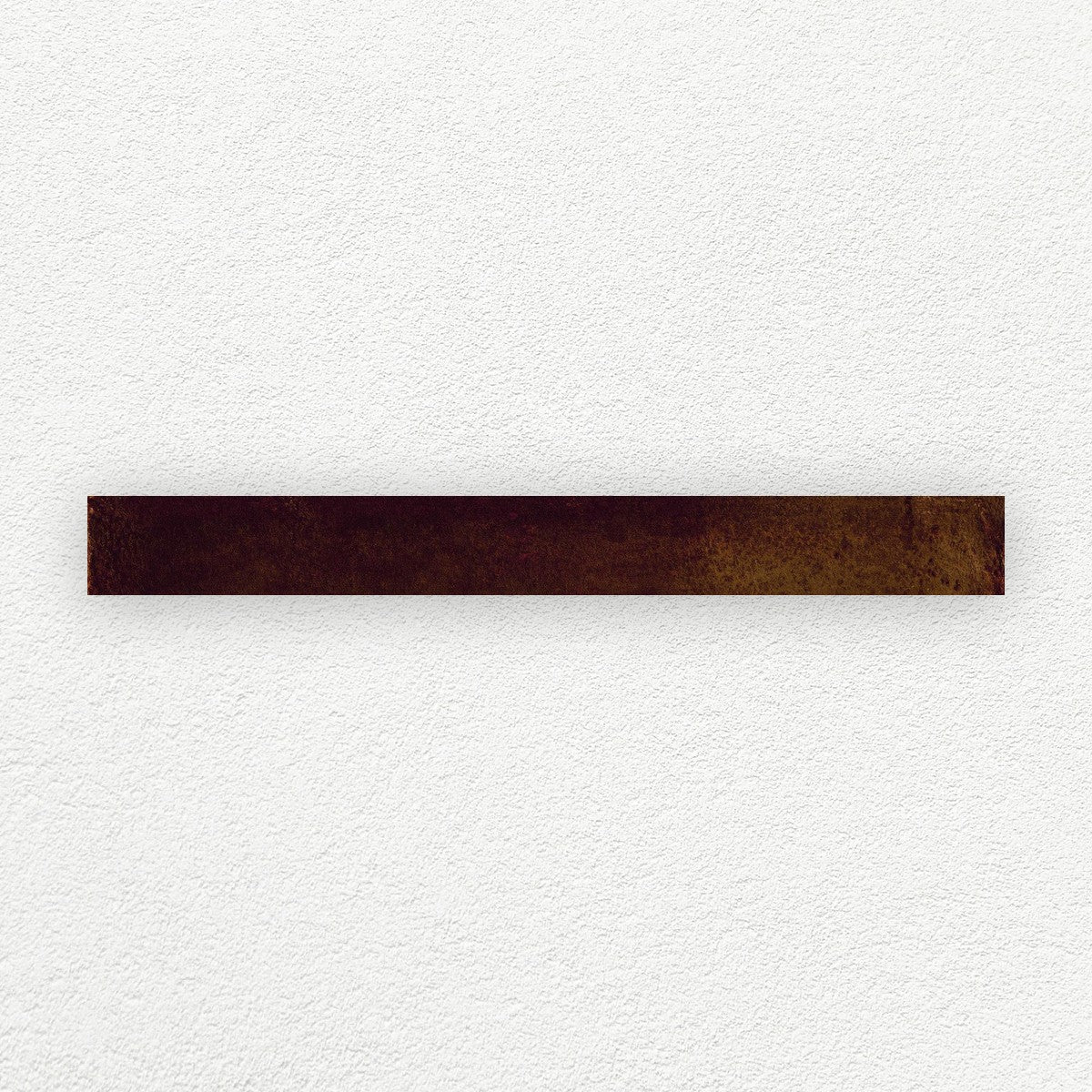 Life Chocolate gloss porcelain wall tile 48 x 450 mm