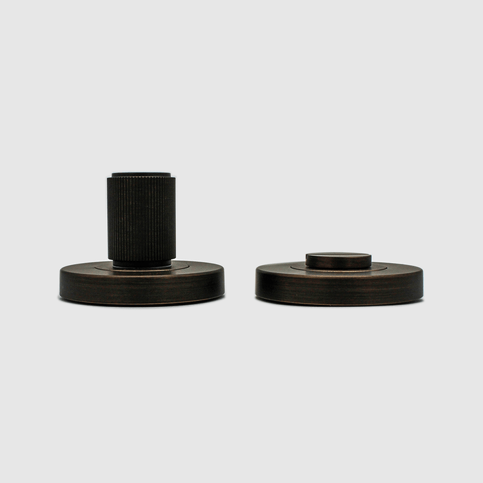 Linear Privacy Turnsnib Lock in Aged Bronze | Zephra #Finish_Aged Bronze