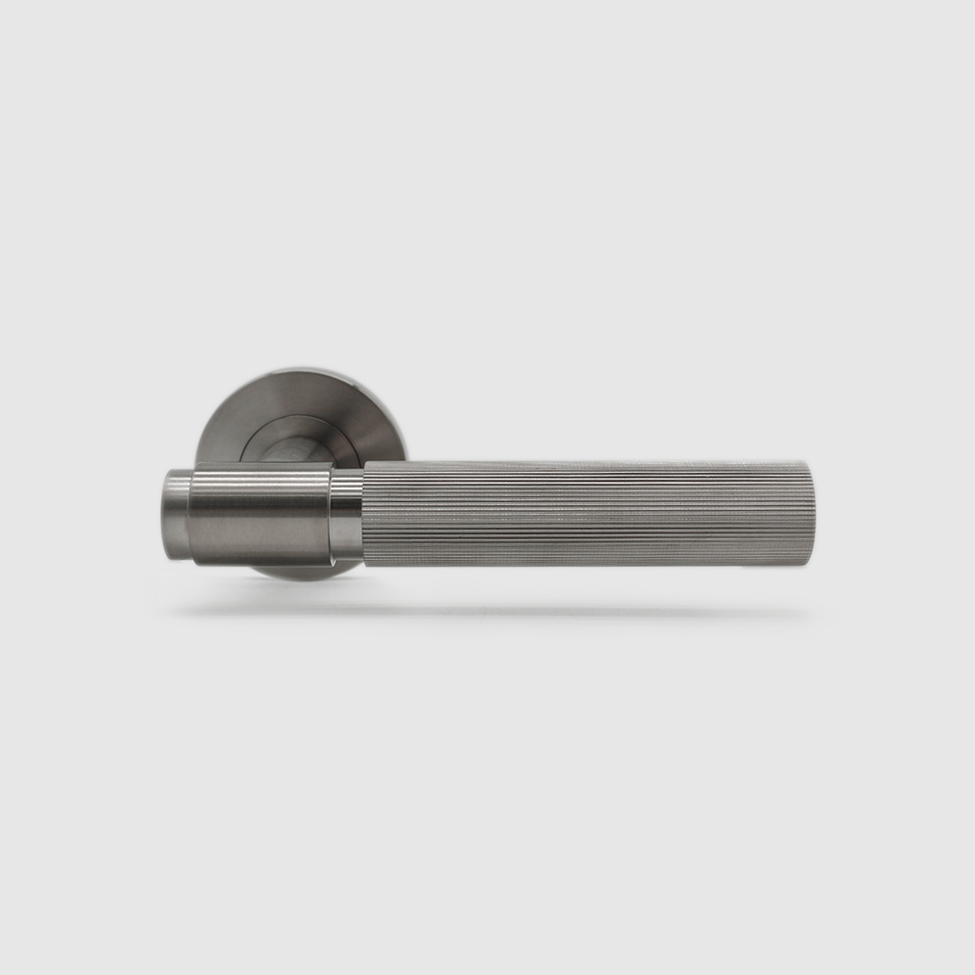 Linear Door Handle in Brushed Nickel | Zephra