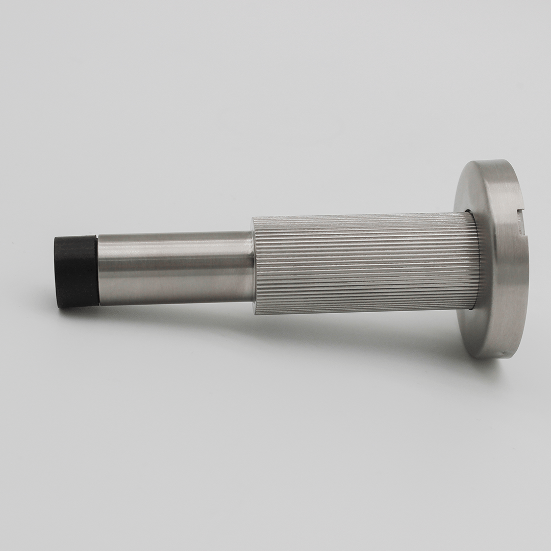 Linear Door Stop in Brushed Nickel | Zephra