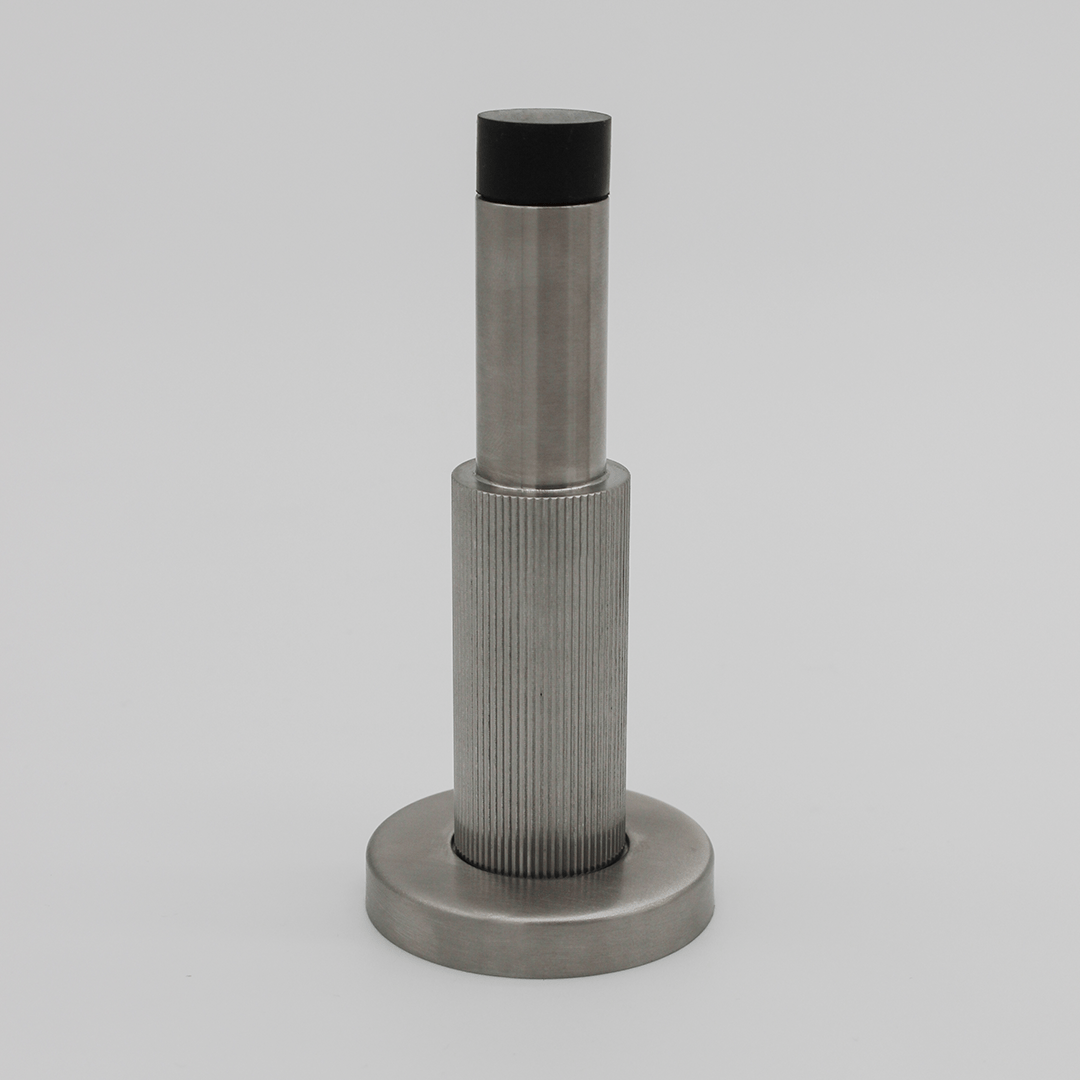 Linear Door Stop in Brushed Nickel | Zephra