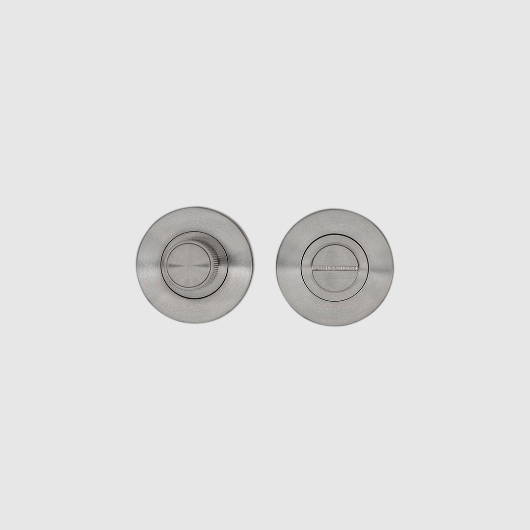 Linear Privacy Turnsnib Lock in Brushed Nickel | Zephra