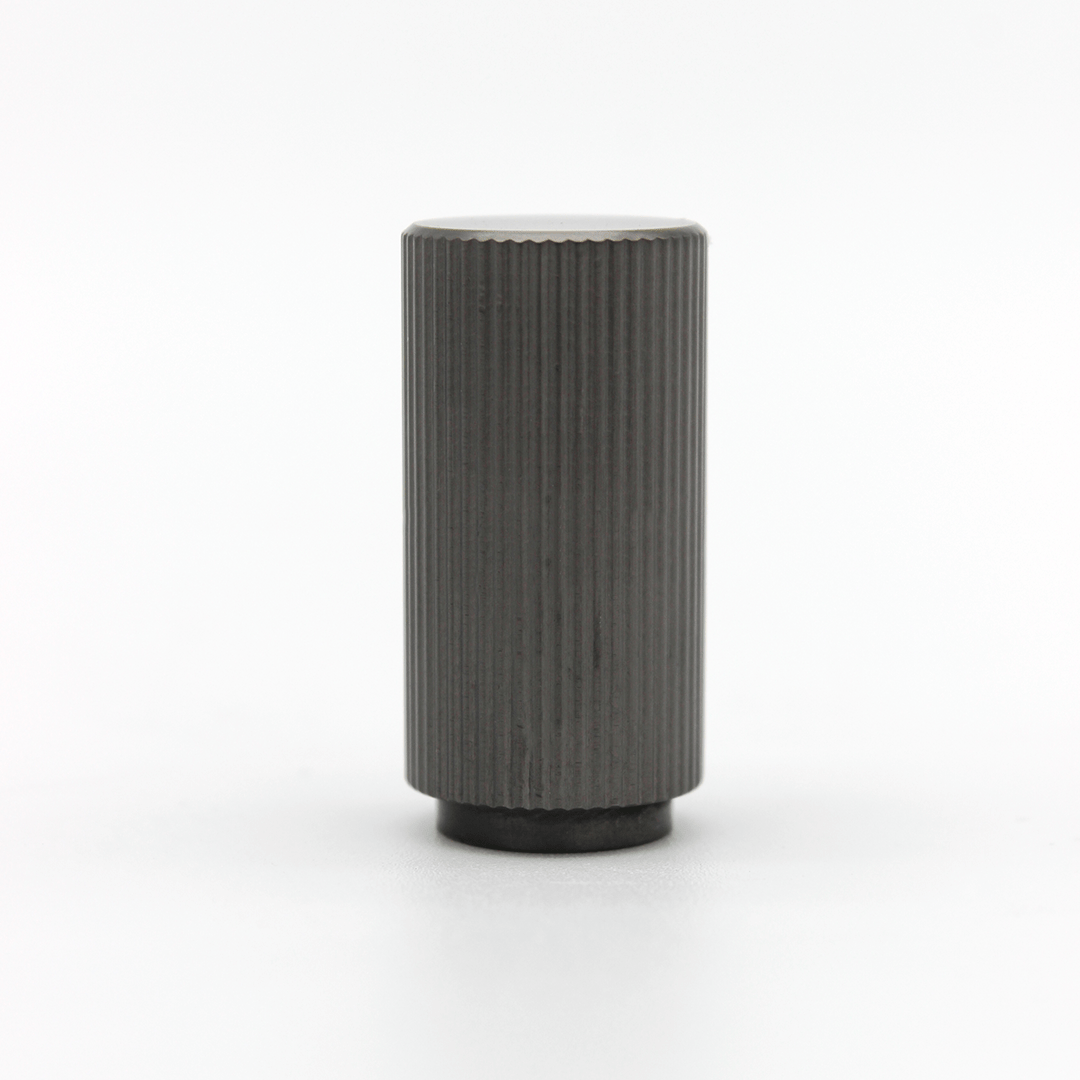 Linear Cabinet Knob in Gunmetal | Zephra