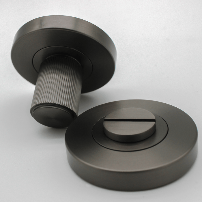 Linear Privacy Turnsnib Lock in Gunmetal | Zephra #Finish_Gunmetal