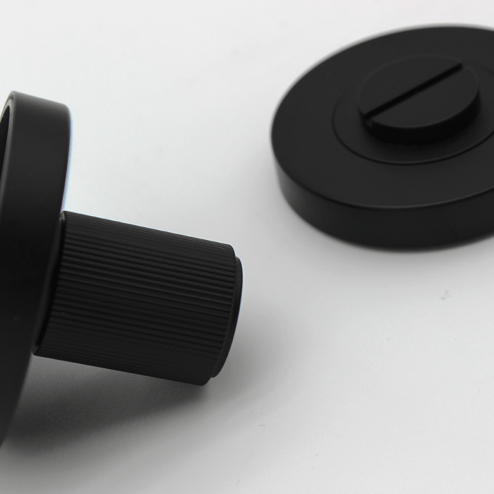 Linear Privacy Turnsnib Lock in Matte Black | Zephra #Finish_Matte Black