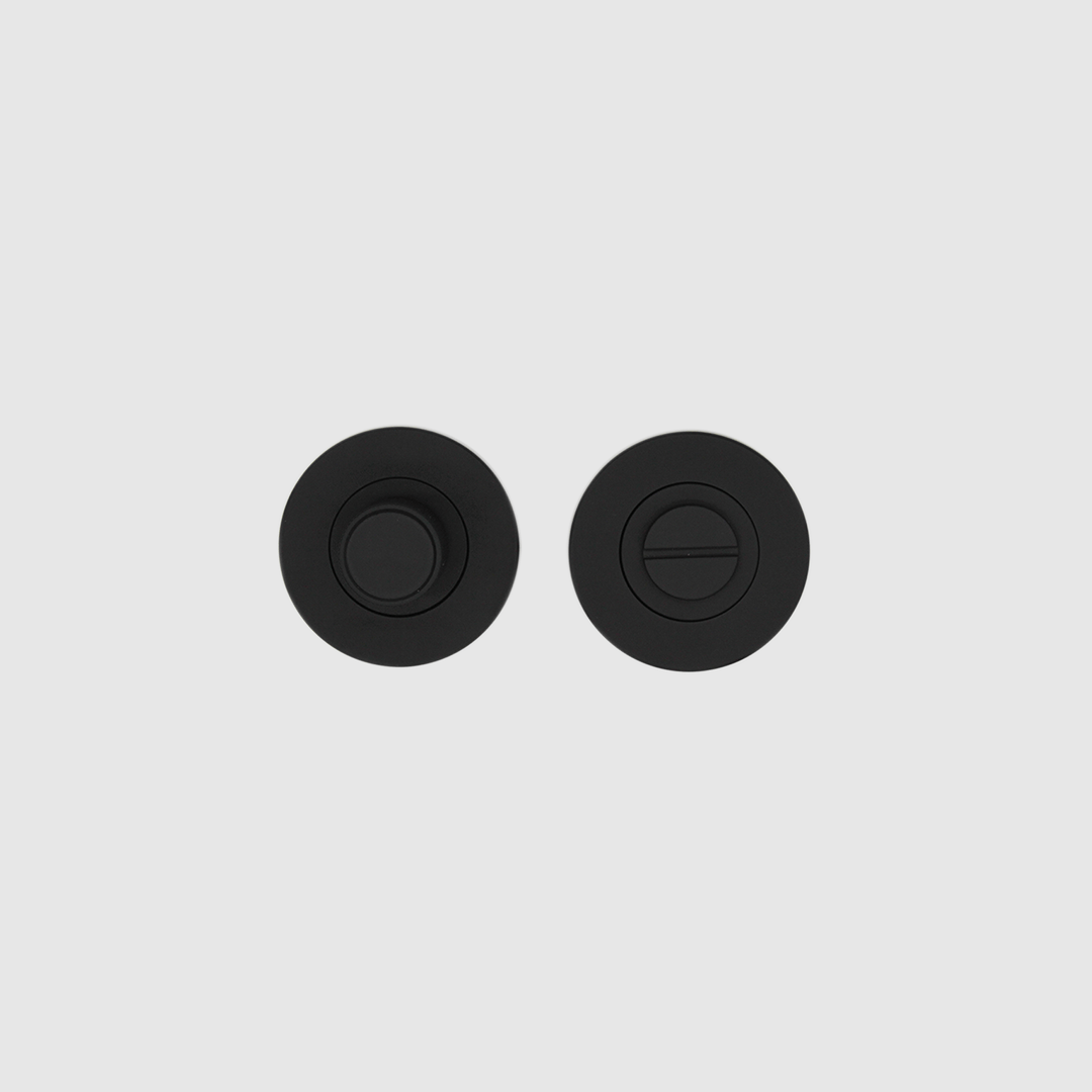 Linear Privacy Turnsnib Lock in Matte Black | Zephra