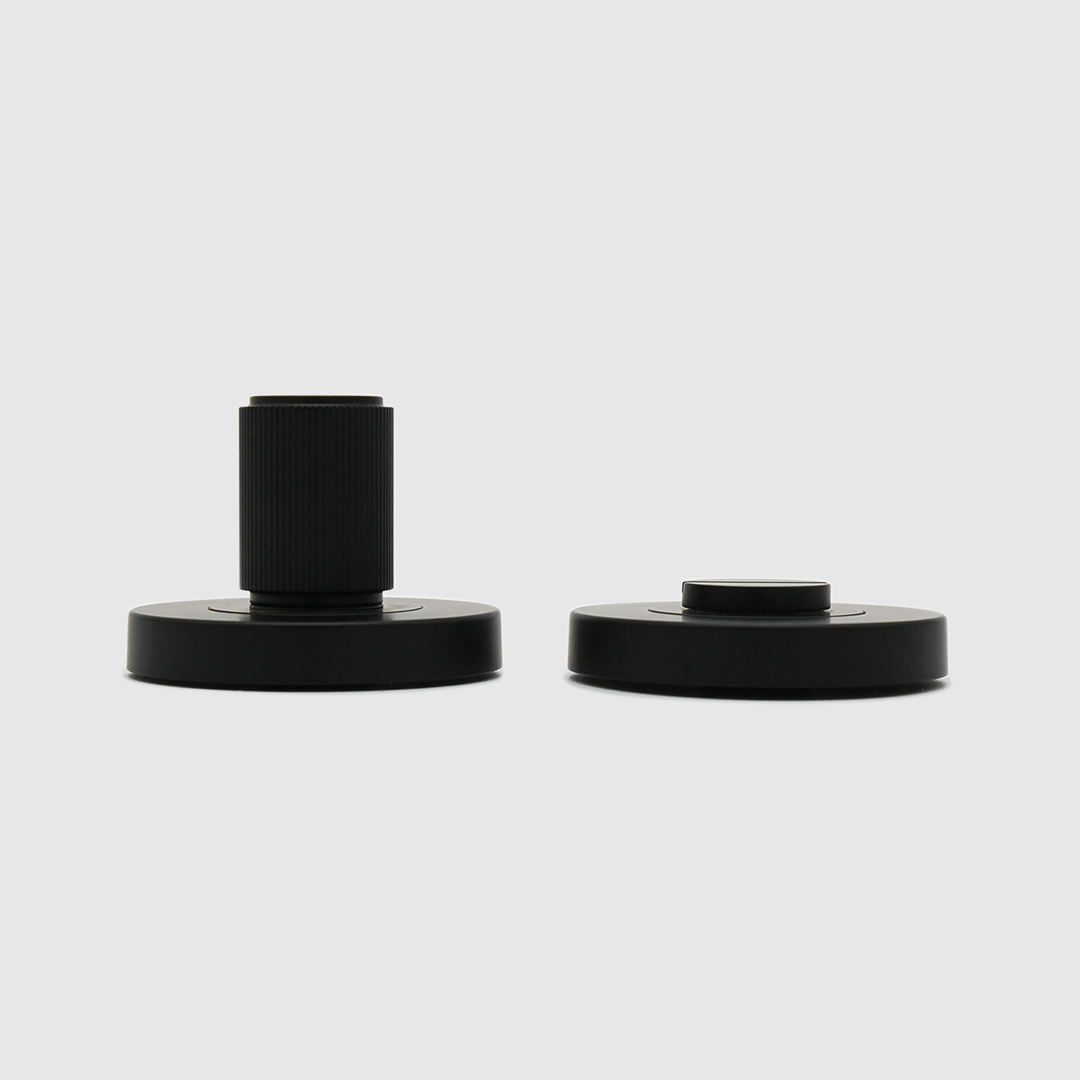 Matte Black - Linear Privacy Turnsnib Lock