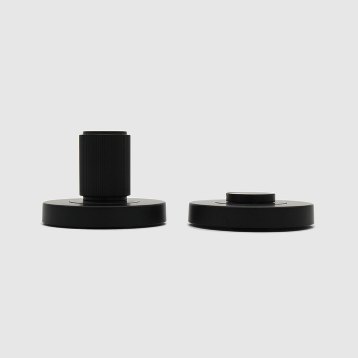 Linear Privacy Turnsnib Lock in Matte Black | Zephra #Finish_Matte Black