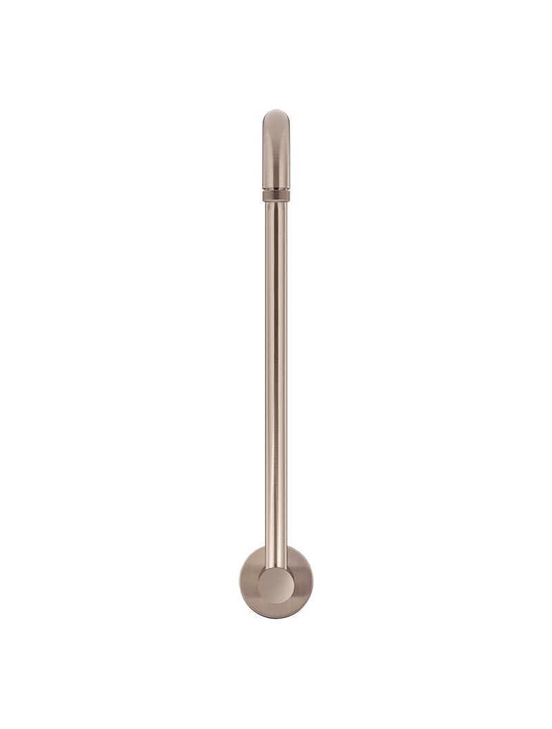 High Rise Shower Arm in Champagne | Meir